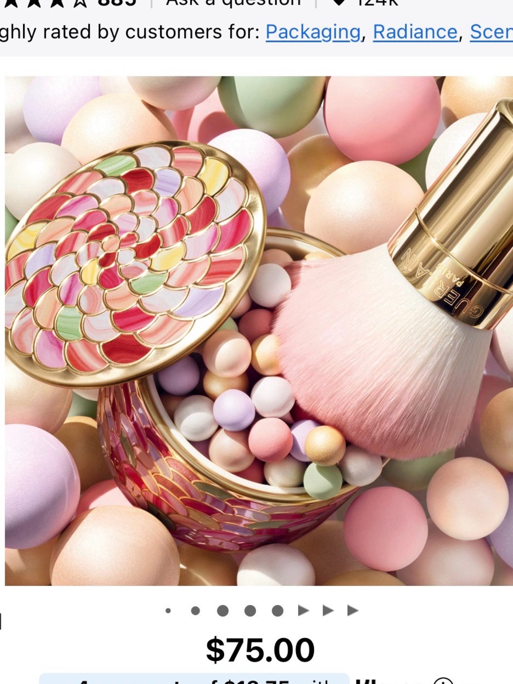 GUERLAIN Meteorites Setting & Finishing Illuminating Pearls